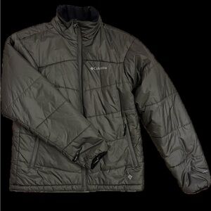 Columbia Men's Dark Gray omniheat Jacket